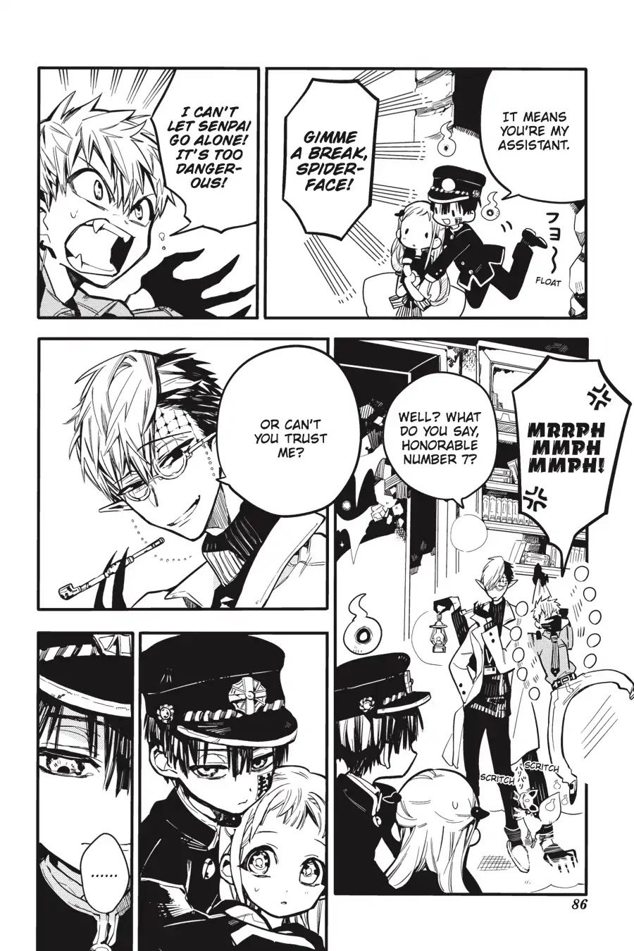 Jibaku Shounen Hanako-kun Chapter 13 page 4 - Chapter 13