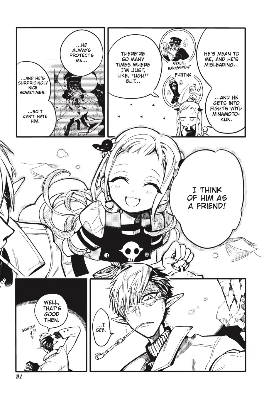 Jibaku Shounen Hanako-kun Chapter 13 page 9 - Chapter 13