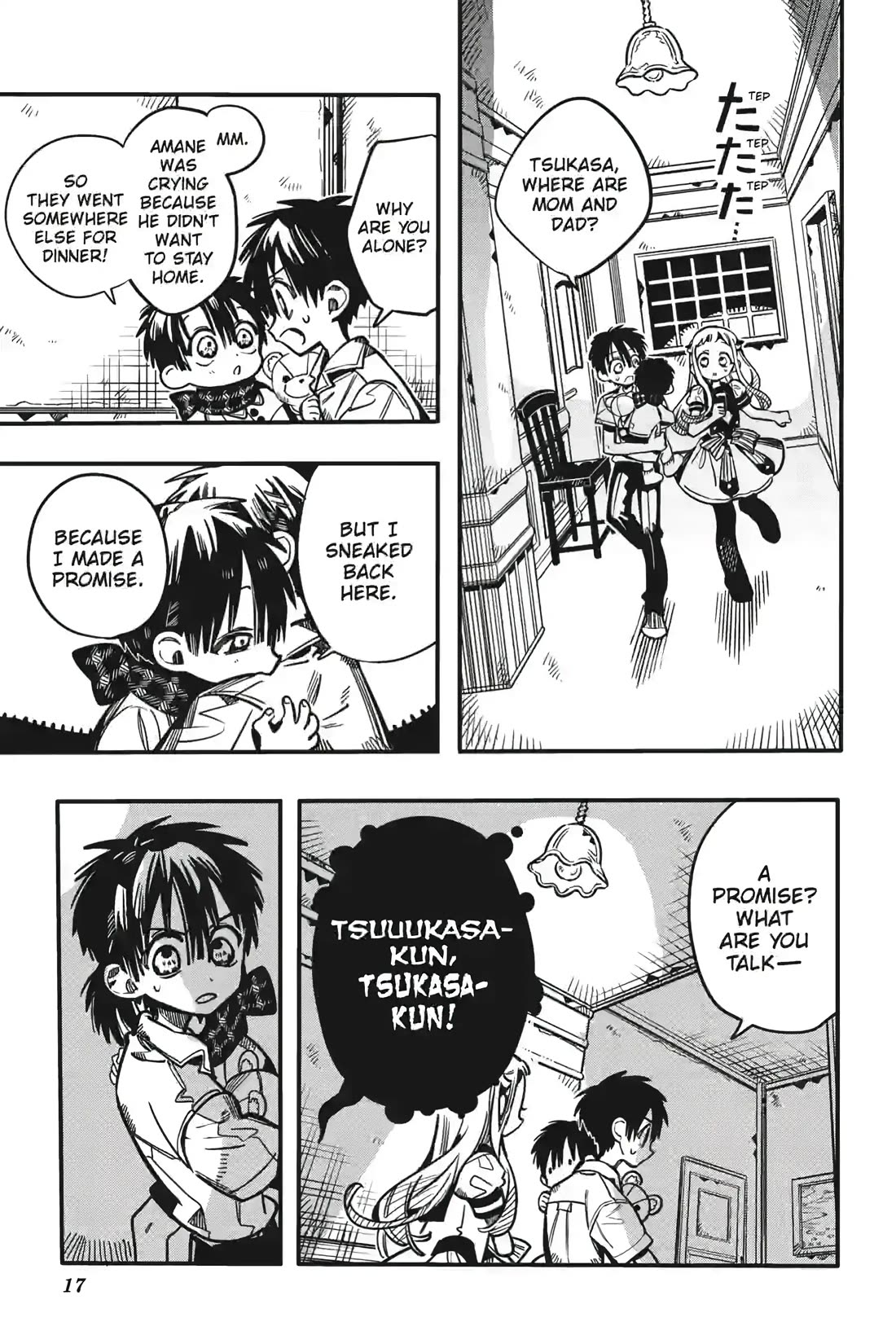 Jibaku Shounen Hanako-kun Chapter 130 page 17 - Chapter 130: Chance Encounter (Part 3)