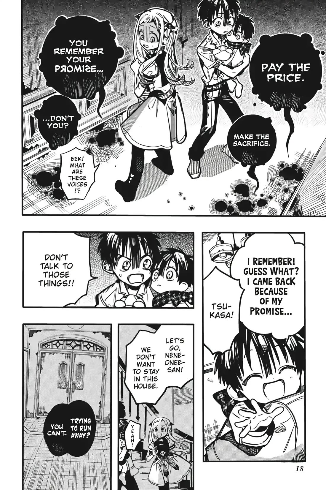 Jibaku Shounen Hanako-kun Chapter 130 page 18 - Chapter 130: Chance Encounter (Part 3)