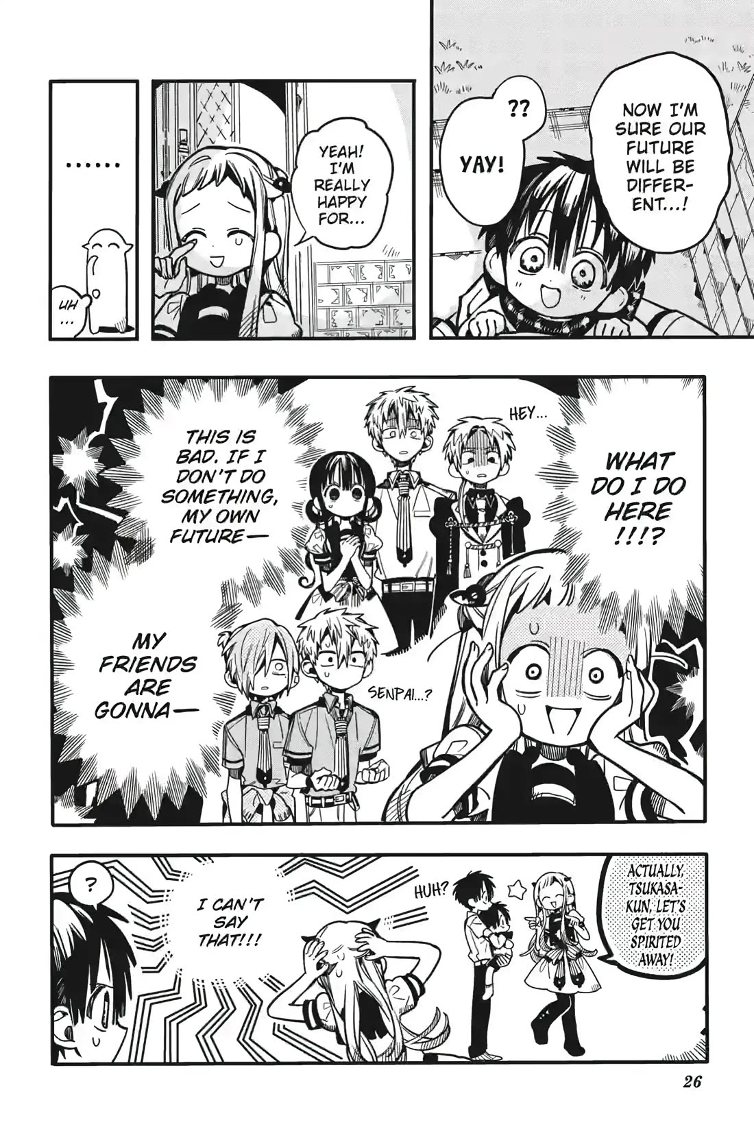 Jibaku Shounen Hanako-kun Chapter 130 page 26 - Chapter 130: Chance Encounter (Part 3)