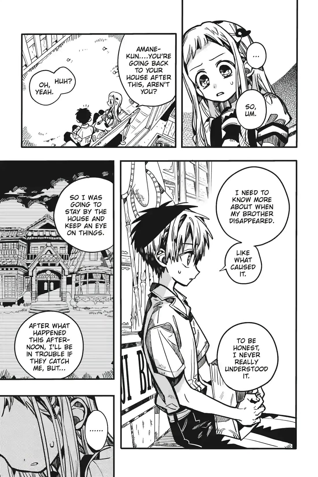 Jibaku Shounen Hanako-kun Chapter 130 page 3 - Chapter 130: Chance Encounter (Part 3)