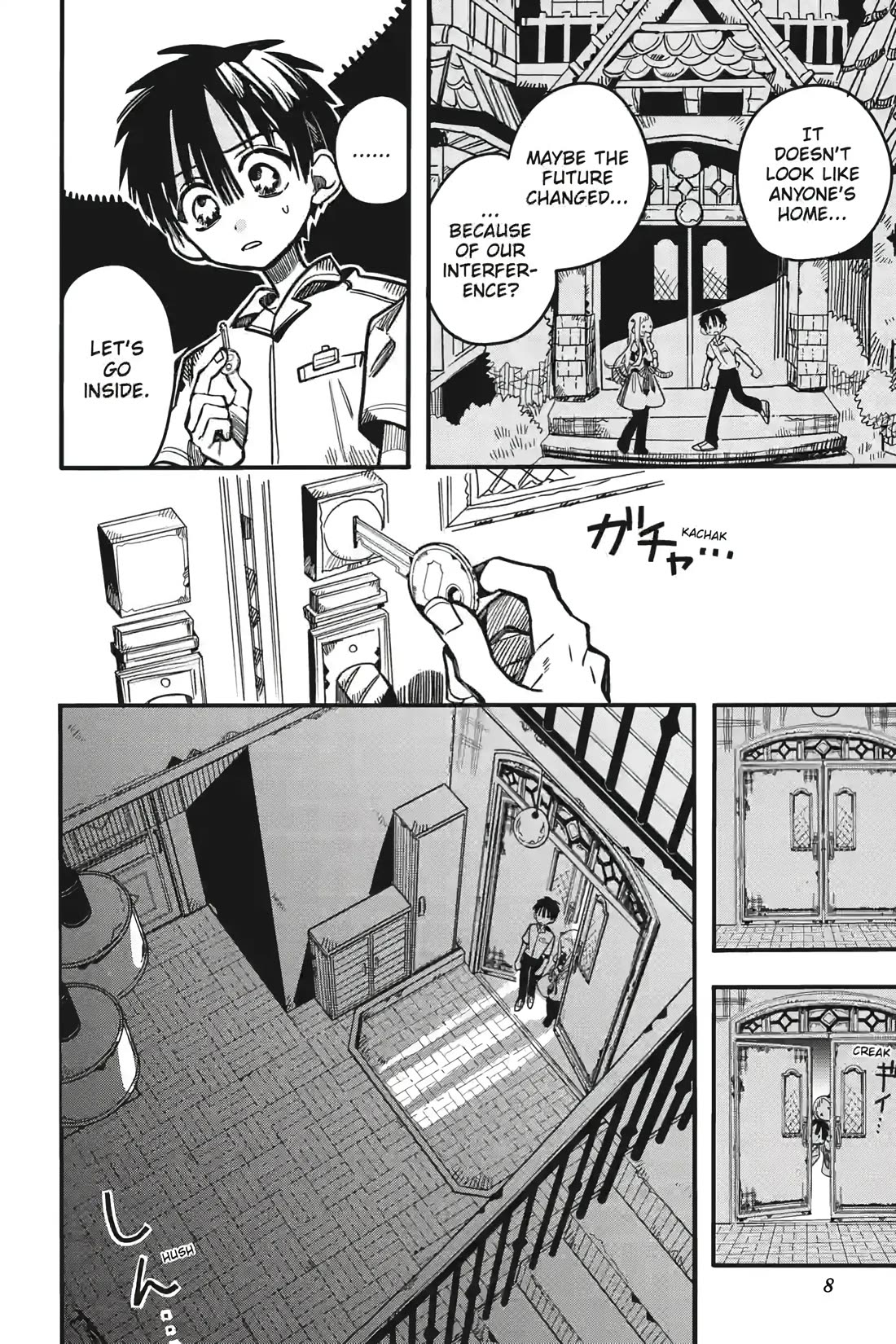Jibaku Shounen Hanako-kun Chapter 130 page 8 - Chapter 130: Chance Encounter (Part 3)