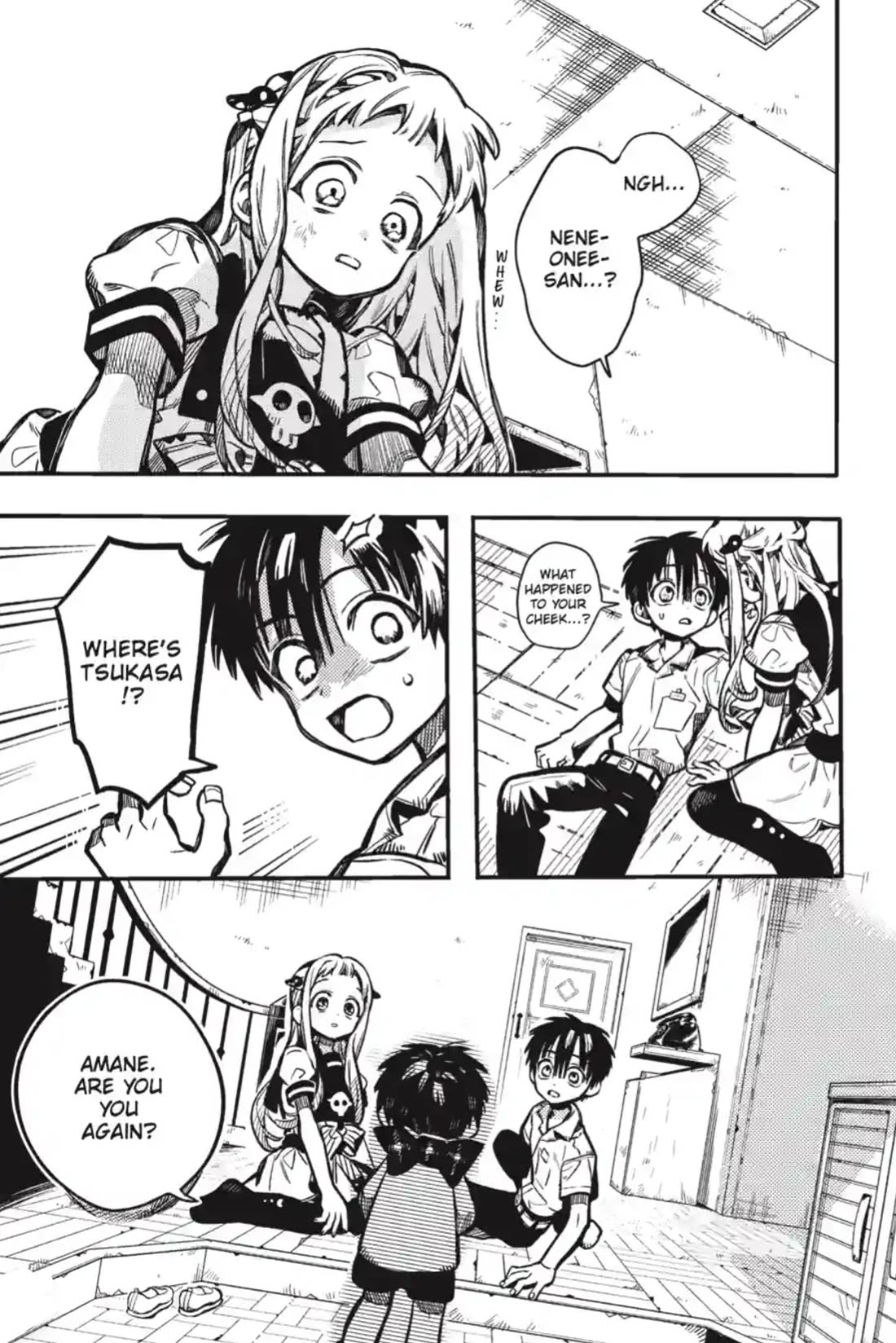 Jibaku Shounen Hanako-kun Chapter 132 page 24 - Chapter 132: Spook 132 (complete): Chance Encounter (PART 5)
