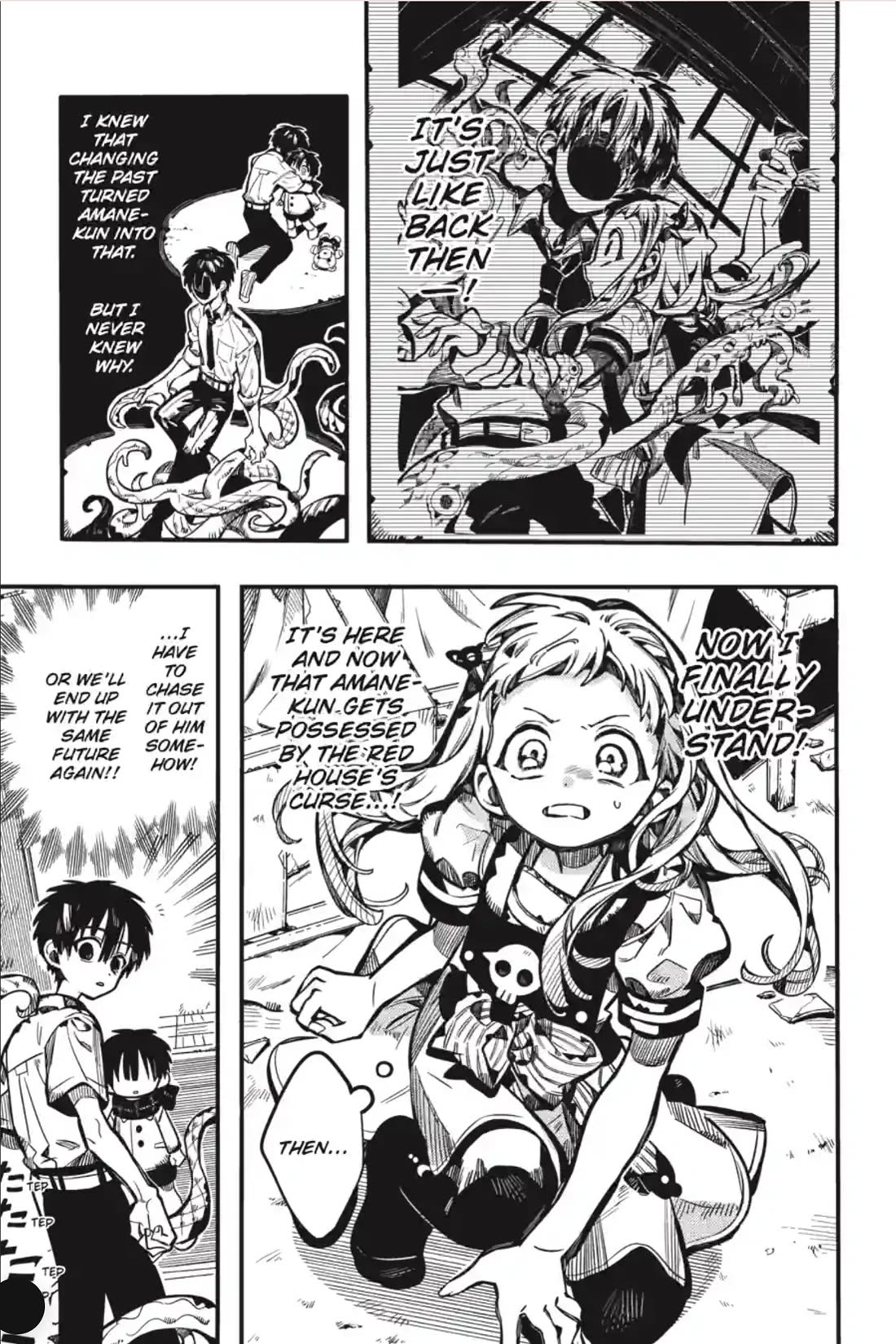 Jibaku Shounen Hanako-kun Chapter 132 page 5 - Chapter 132: Spook 132 (complete): Chance Encounter (PART 5)