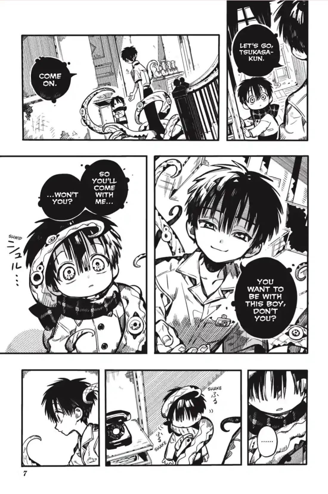 Jibaku Shounen Hanako-kun Chapter 132 page 9 - Chapter 132: Spook 132 (complete): Chance Encounter (PART 5)