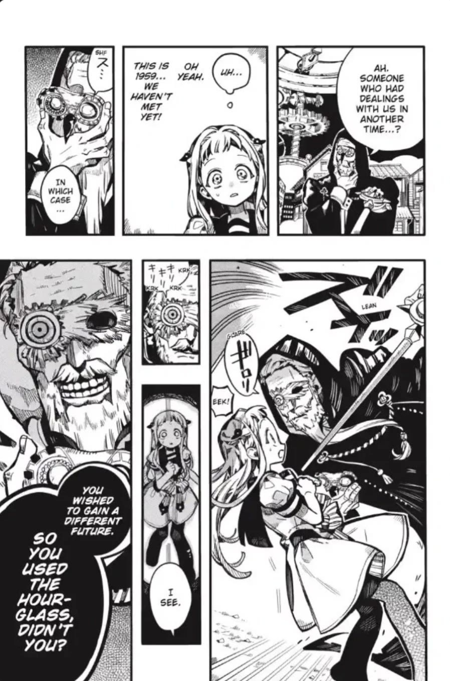Jibaku Shounen Hanako-kun Chapter 133 page 4 - Chapter 133: Chance Encounter (part 4)