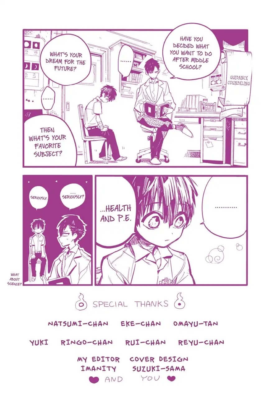 Jibaku Shounen Hanako-kun Chapter 15 page 41 - Chapter 15