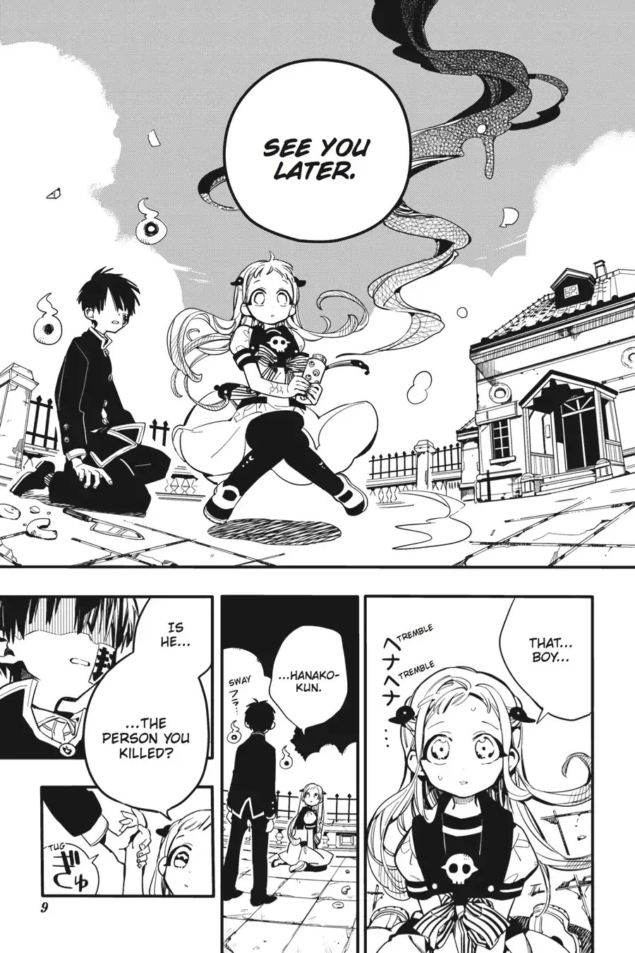 Jibaku Shounen Hanako-kun Chapter 16 page 10 - Chapter 16
