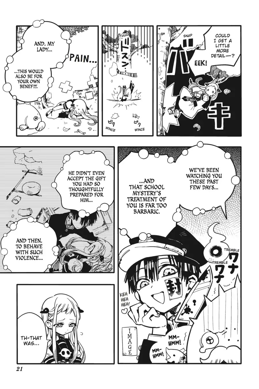 Jibaku Shounen Hanako-kun Chapter 16 page 22 - Chapter 16