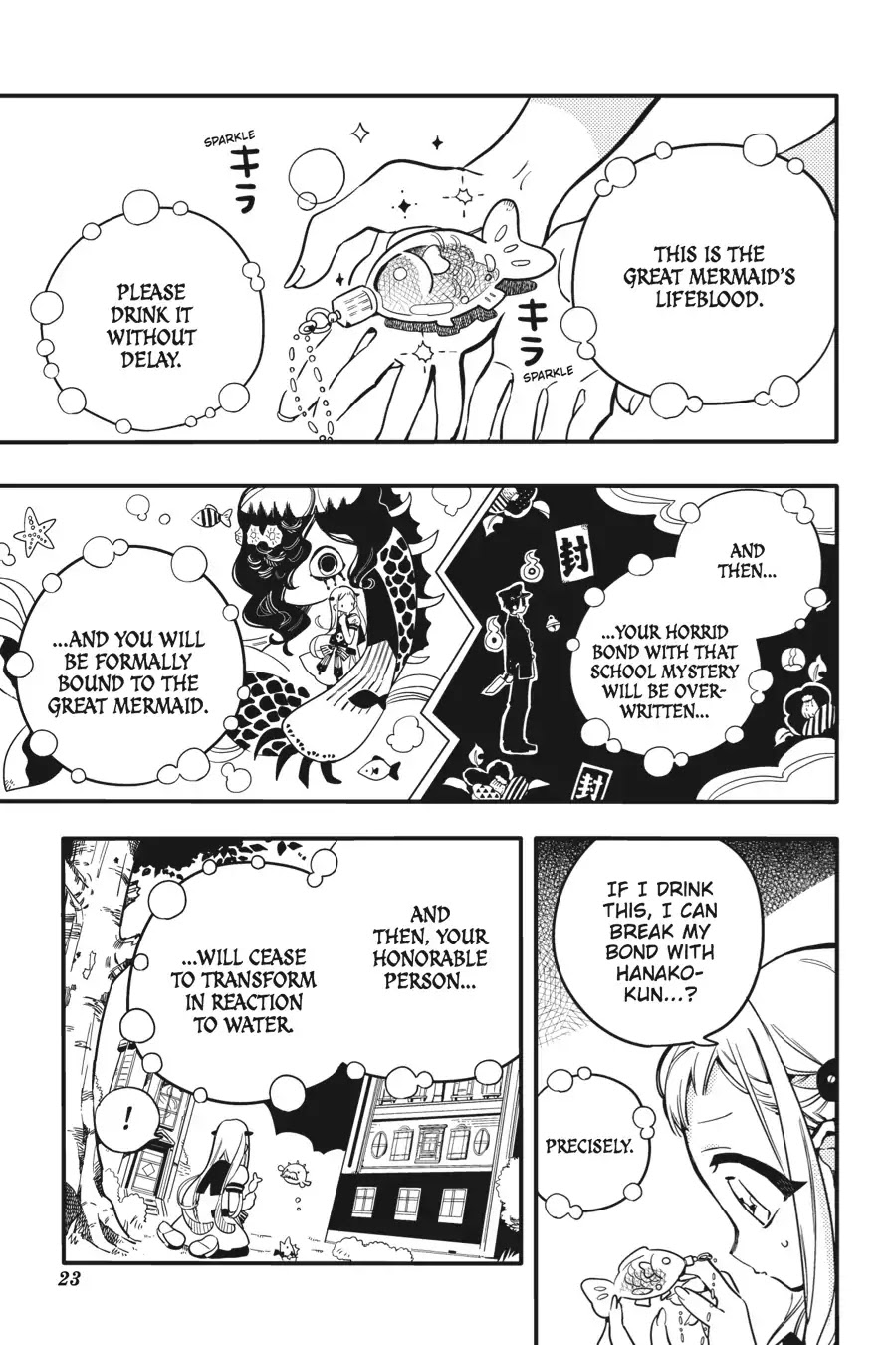 Jibaku Shounen Hanako-kun Chapter 16 page 24 - Chapter 16