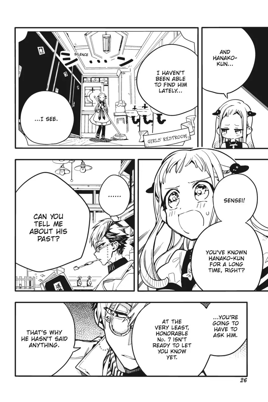 Jibaku Shounen Hanako-kun Chapter 16 page 27 - Chapter 16