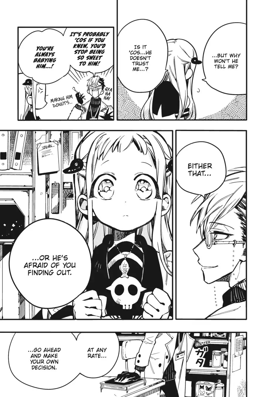 Jibaku Shounen Hanako-kun Chapter 16 page 28 - Chapter 16
