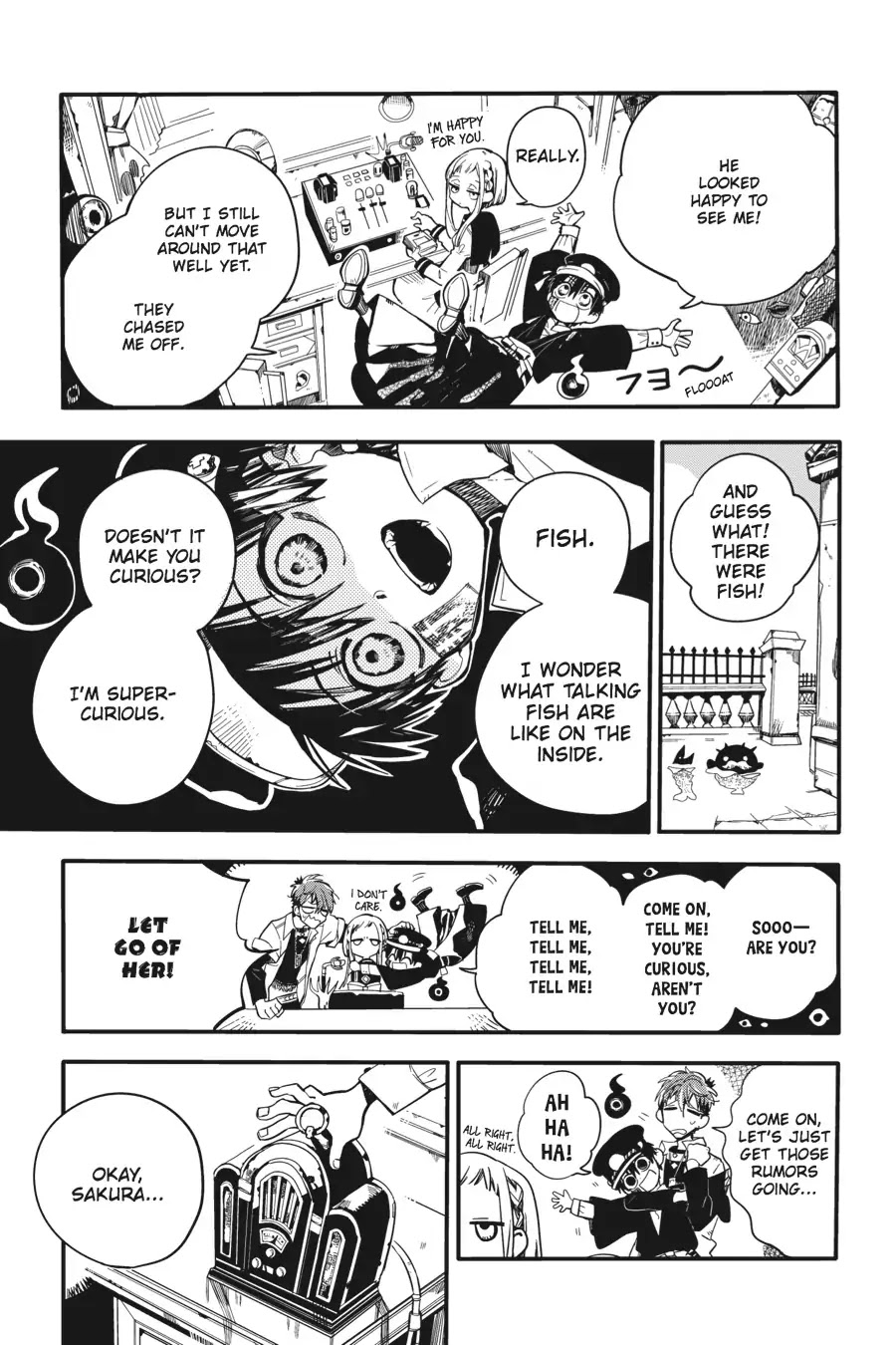 Jibaku Shounen Hanako-kun Chapter 17 page 23 - Chapter 17