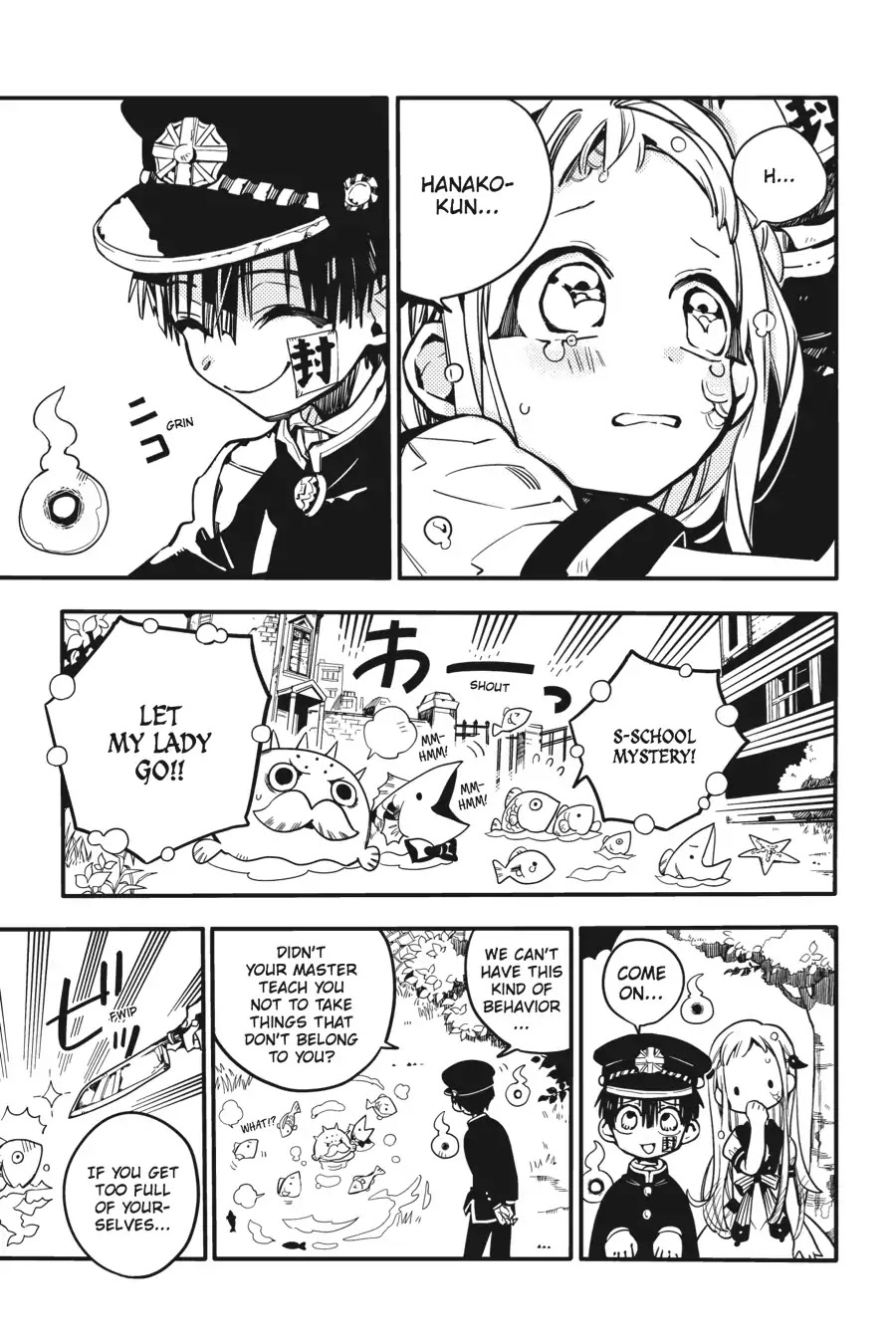Jibaku Shounen Hanako-kun Chapter 17 page 9 - Chapter 17