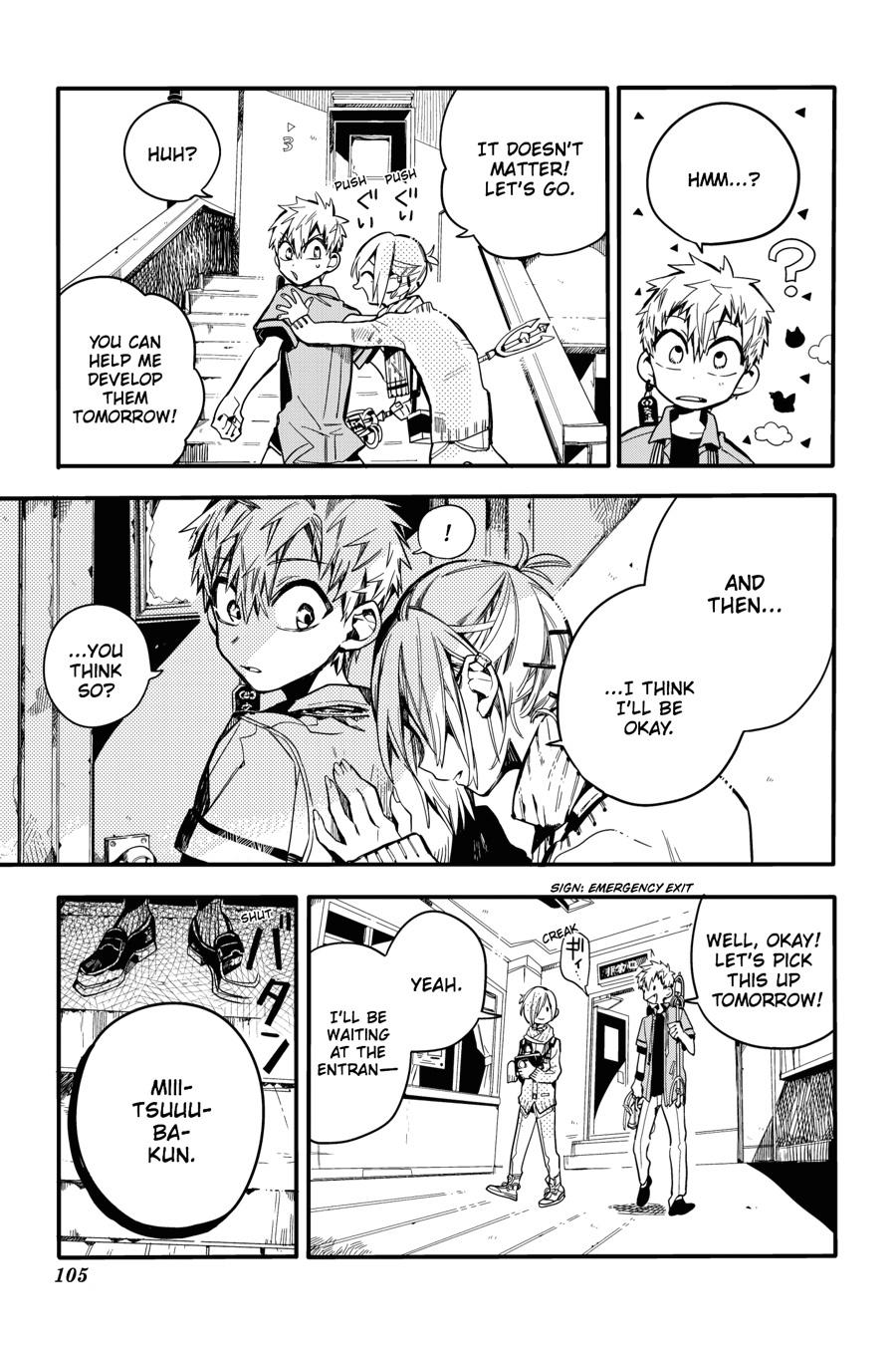 Jibaku Shounen Hanako-kun Chapter 19 page 11 - Chapter 19