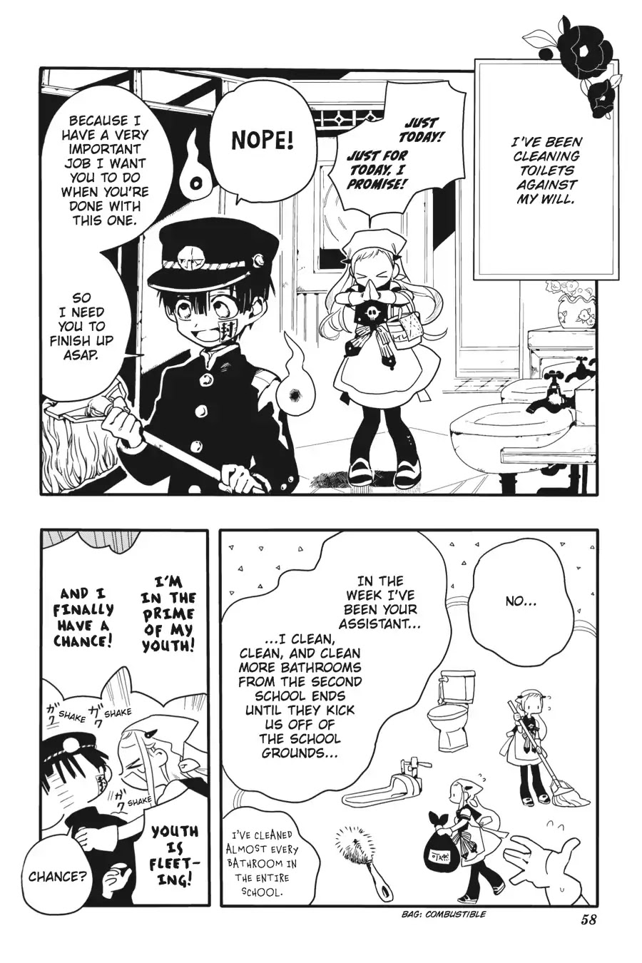 Jibaku Shounen Hanako-kun Chapter 2 page 4 - Chapter 2