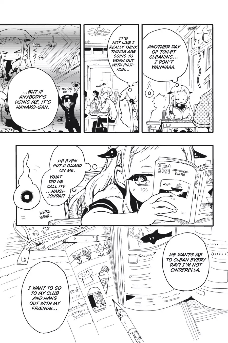 Jibaku Shounen Hanako-kun Chapter 2 page 9 - Chapter 2