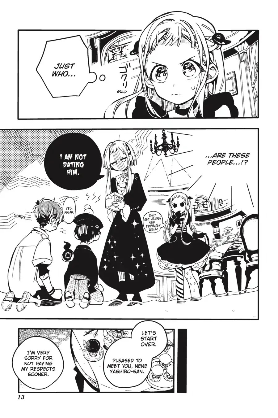 Jibaku Shounen Hanako-kun Chapter 21 page 14 - Chapter 21
