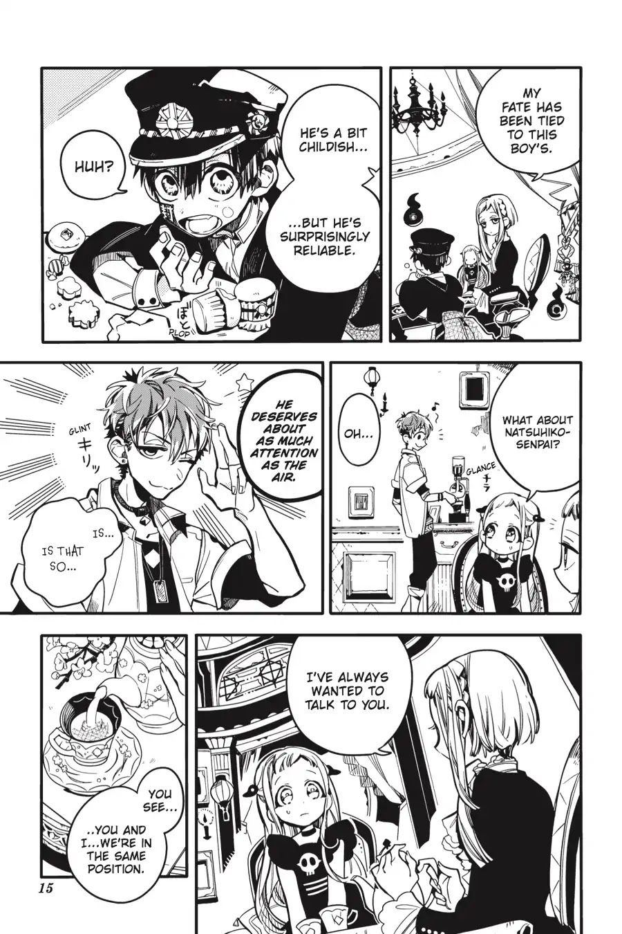 Jibaku Shounen Hanako-kun Chapter 21 page 16 - Chapter 21