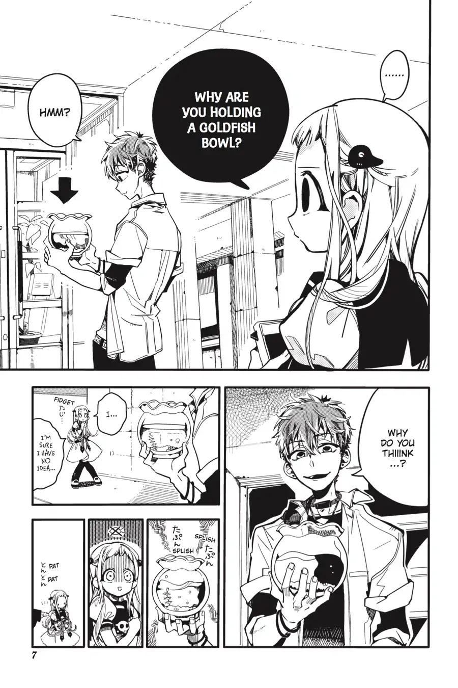 Jibaku Shounen Hanako-kun Chapter 21 page 8 - Chapter 21