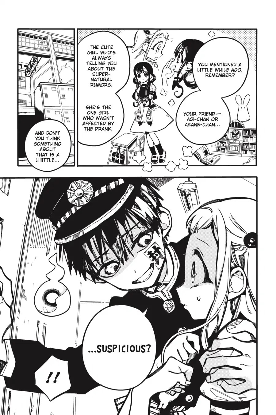 Jibaku Shounen Hanako-kun Chapter 23 page 21 - Chapter 23