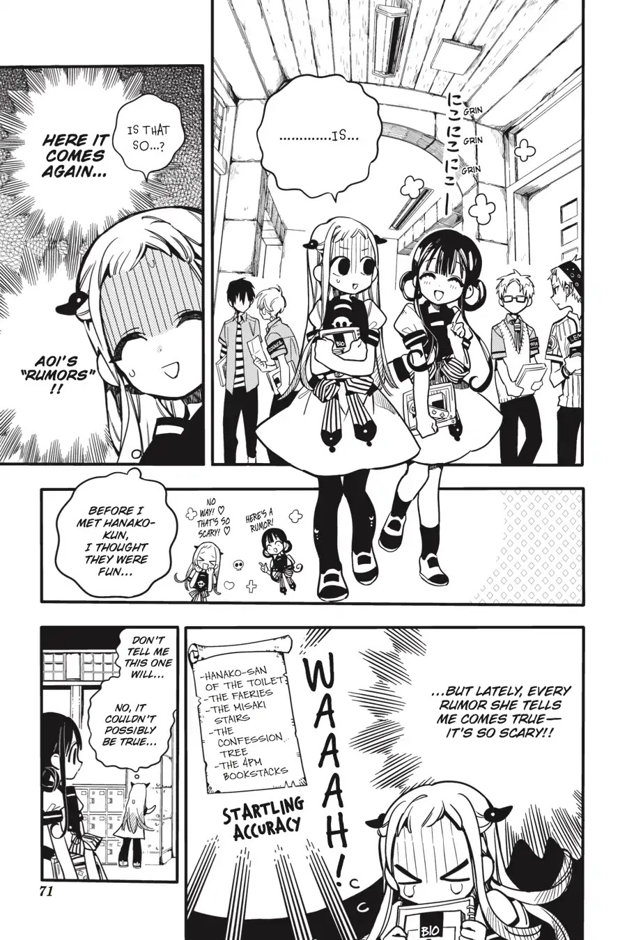 Jibaku Shounen Hanako-kun Chapter 23 page 3 - Chapter 23