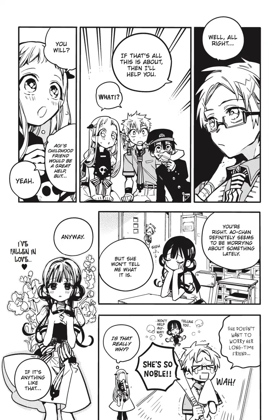 Jibaku Shounen Hanako-kun Chapter 24 page 16 - Chapter 24
