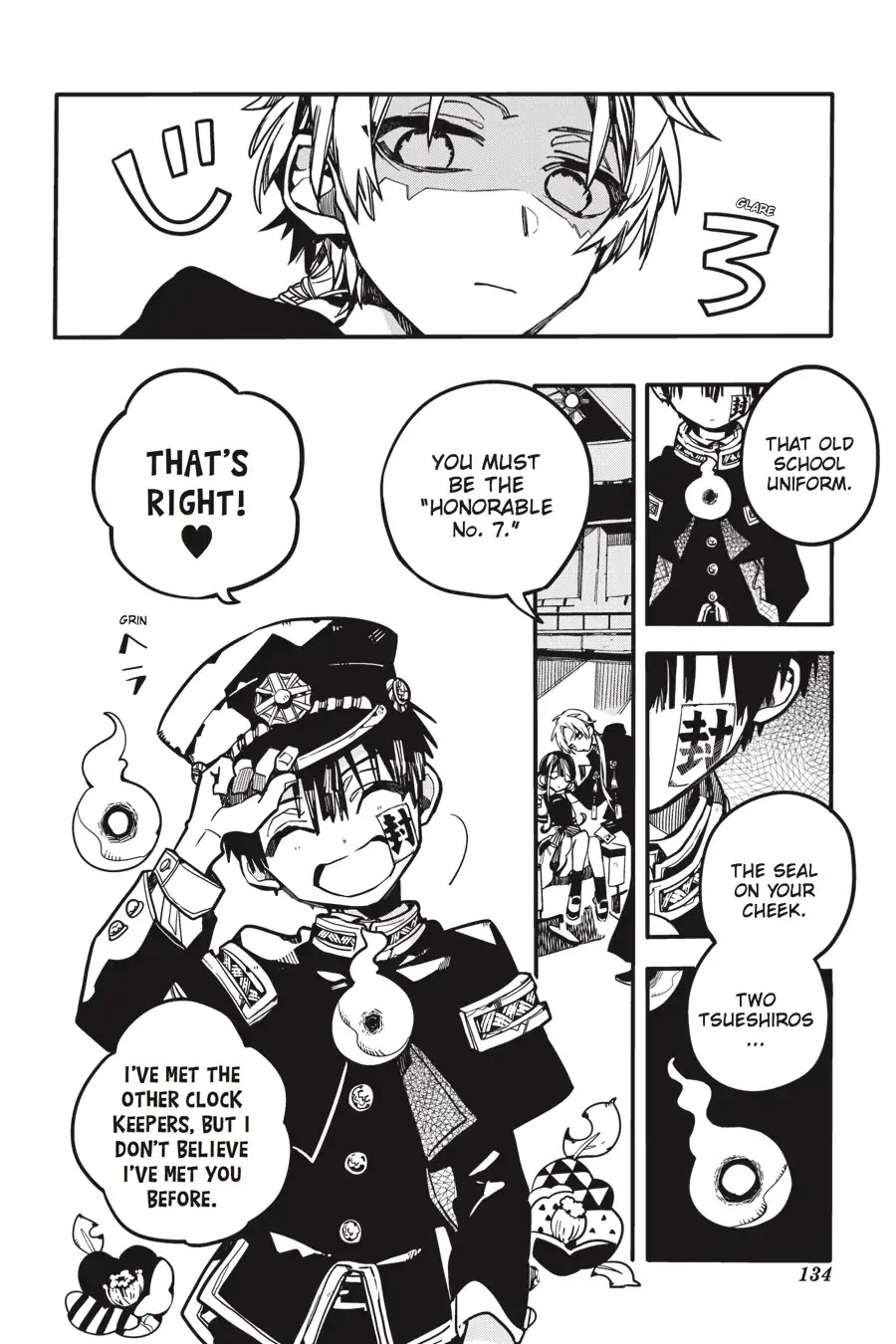 Jibaku Shounen Hanako-kun Chapter 25 page 4 - Chapter 25