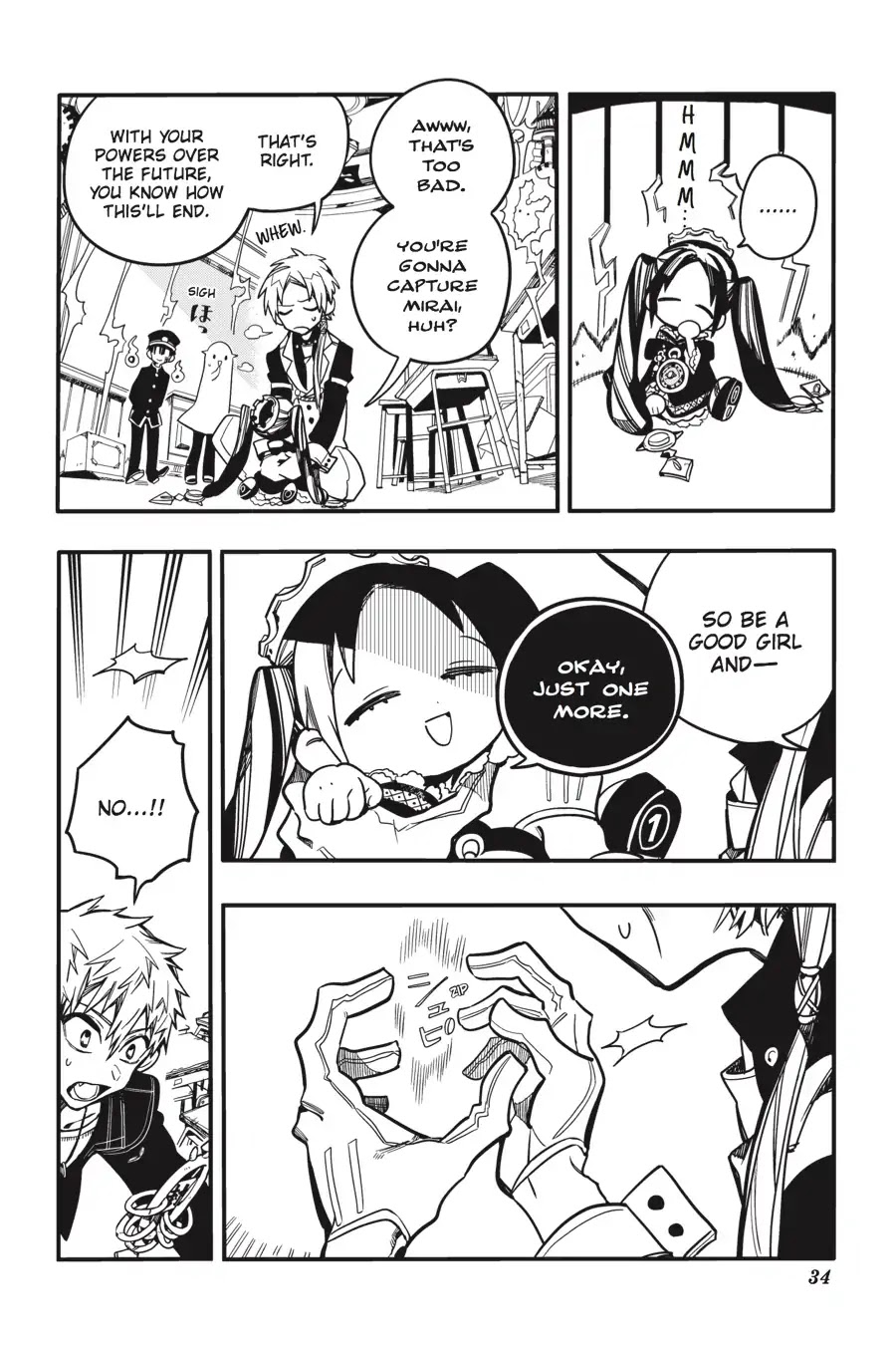 Jibaku Shounen Hanako-kun Chapter 26 page 35 - Chapter 26