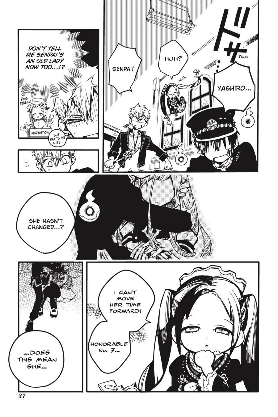 Jibaku Shounen Hanako-kun Chapter 26 page 38 - Chapter 26