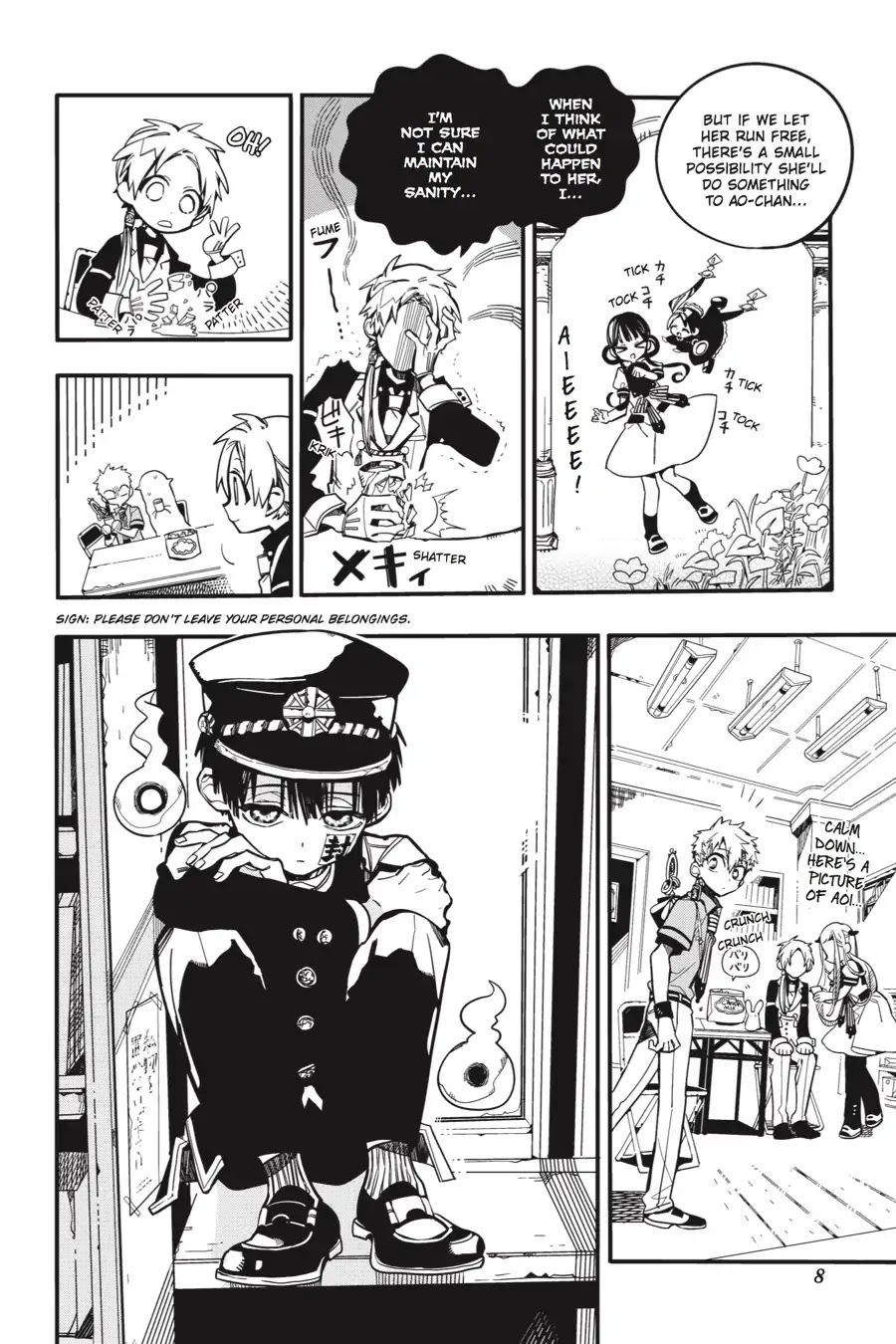 Jibaku Shounen Hanako-kun Chapter 26 page 9 - Chapter 26