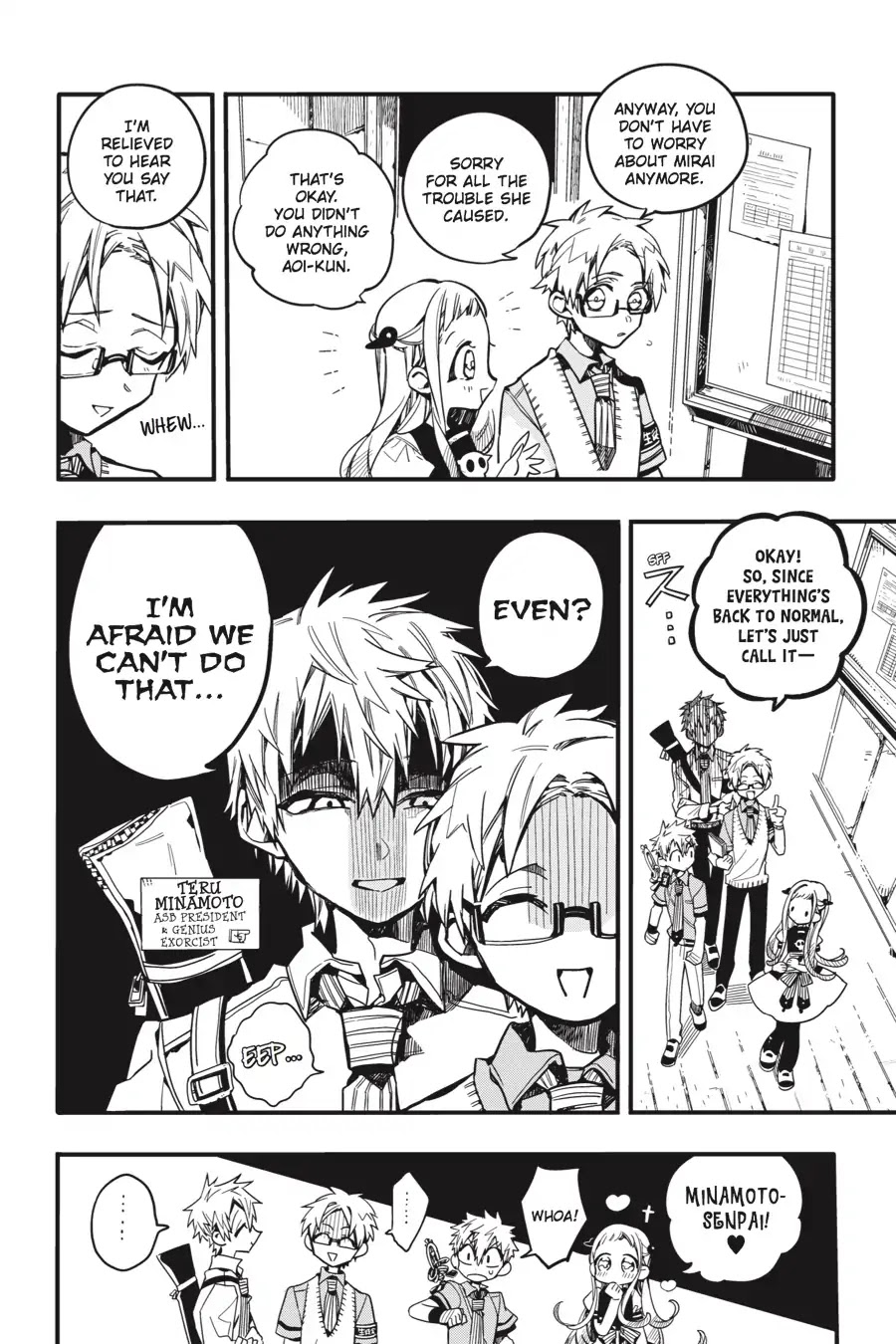 Jibaku Shounen Hanako-kun Chapter 27 page 36 - Chapter 27