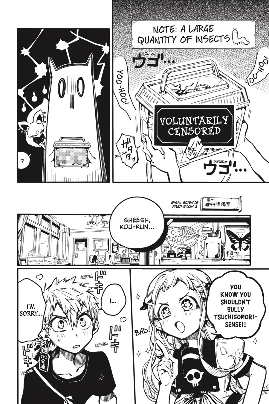 Jibaku Shounen Hanako-kun Chapter 28 page 10 - Chapter 28