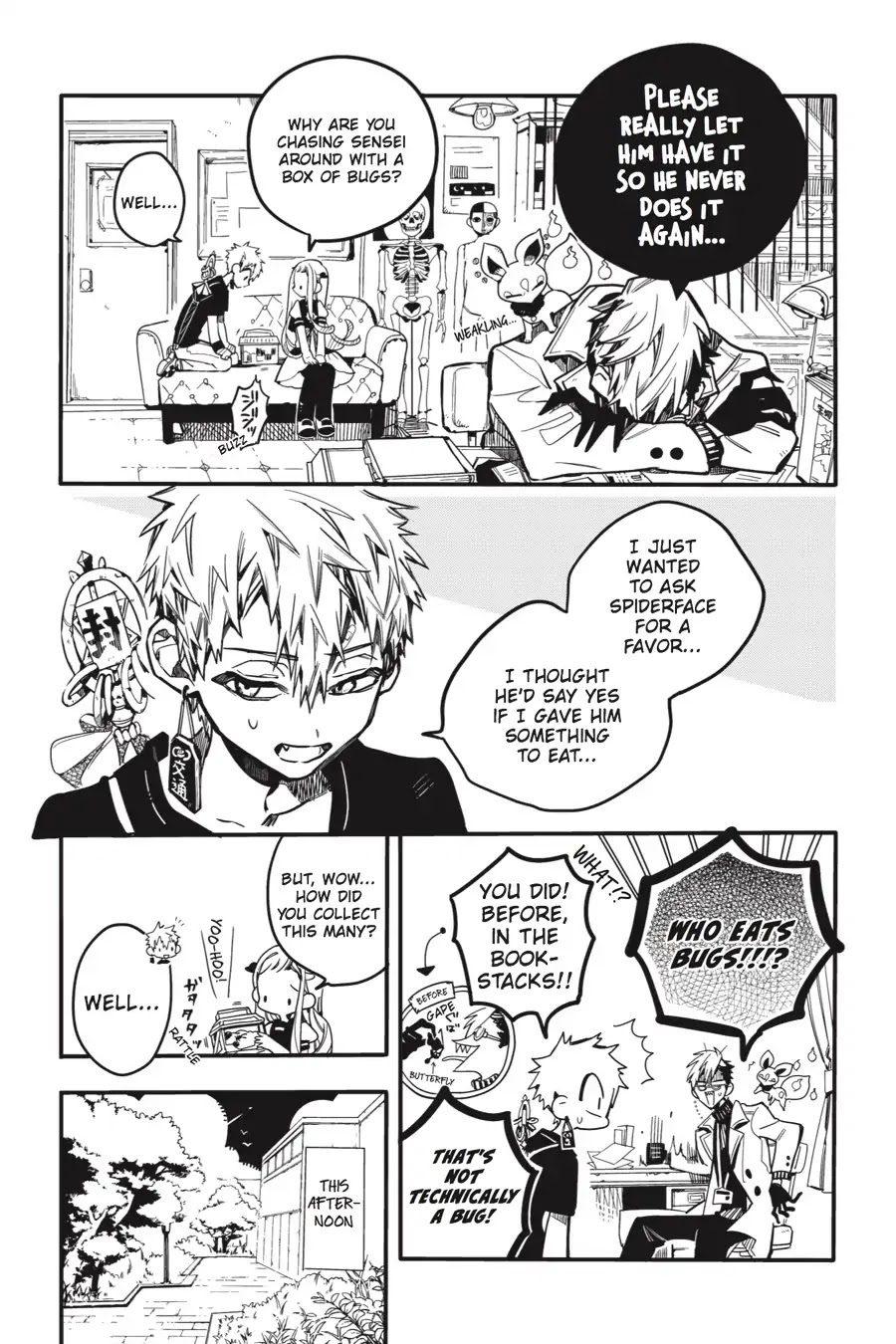 Jibaku Shounen Hanako-kun Chapter 28 page 11 - Chapter 28