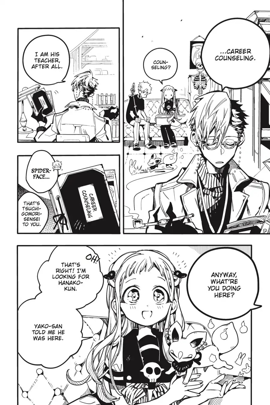 Jibaku Shounen Hanako-kun Chapter 28 page 14 - Chapter 28