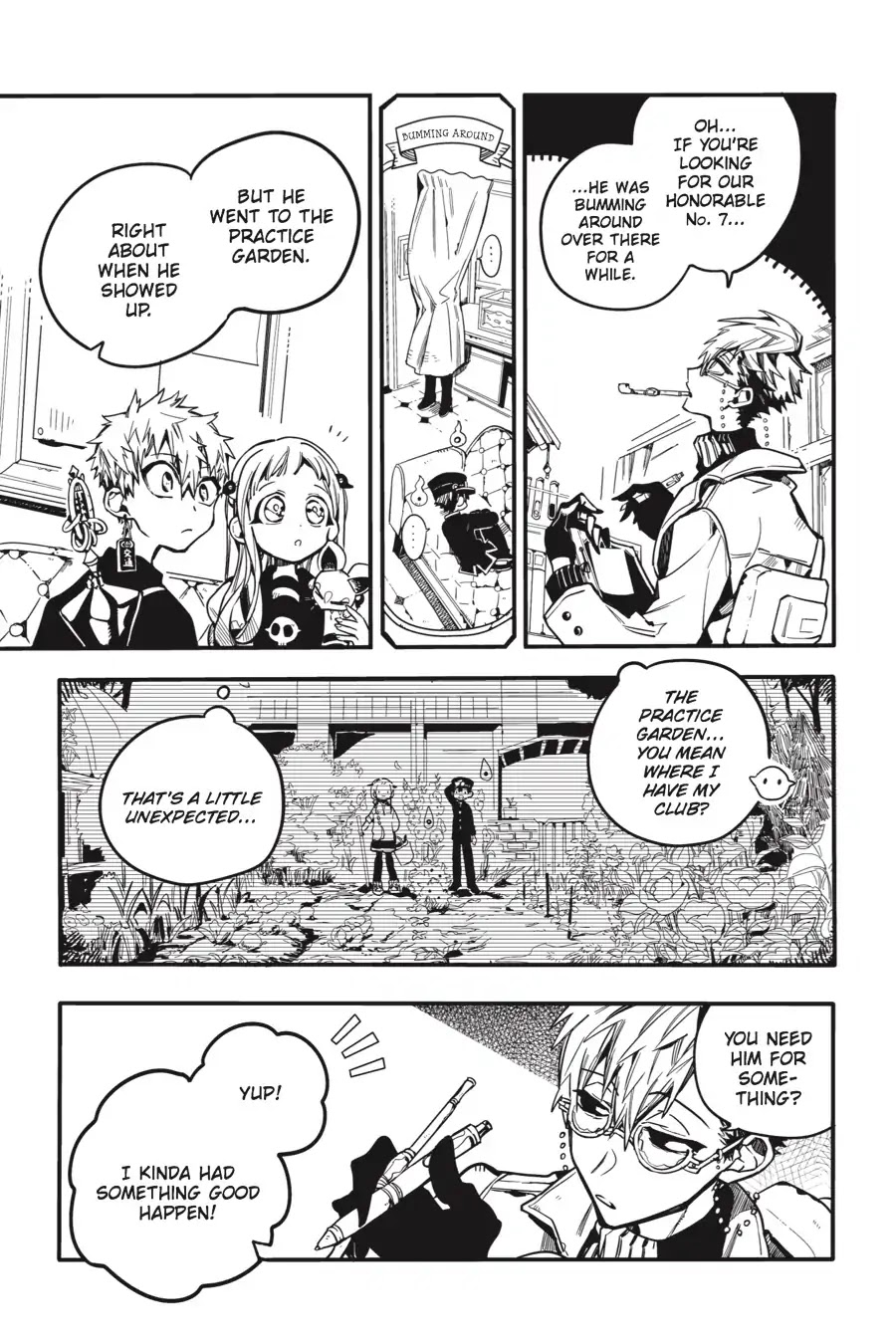 Jibaku Shounen Hanako-kun Chapter 28 page 15 - Chapter 28