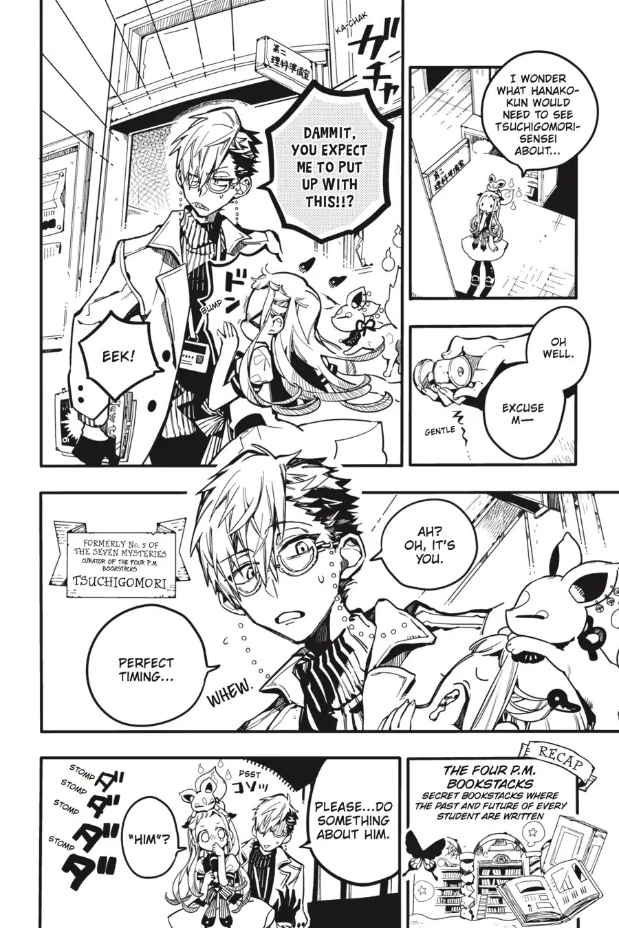 Jibaku Shounen Hanako-kun Chapter 28 page 8 - Chapter 28
