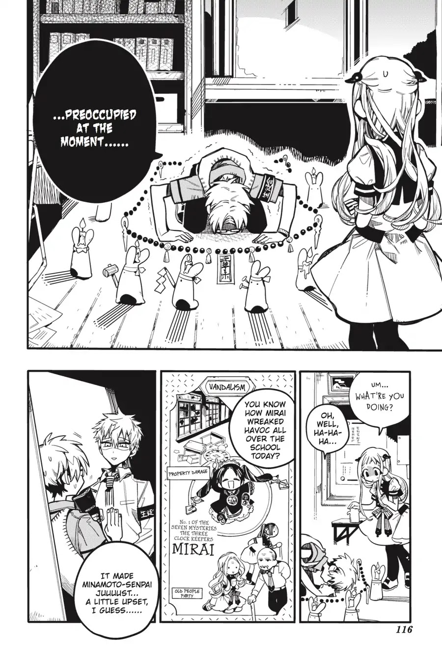 Jibaku Shounen Hanako-kun Chapter 29 page 12 - Chapter 29