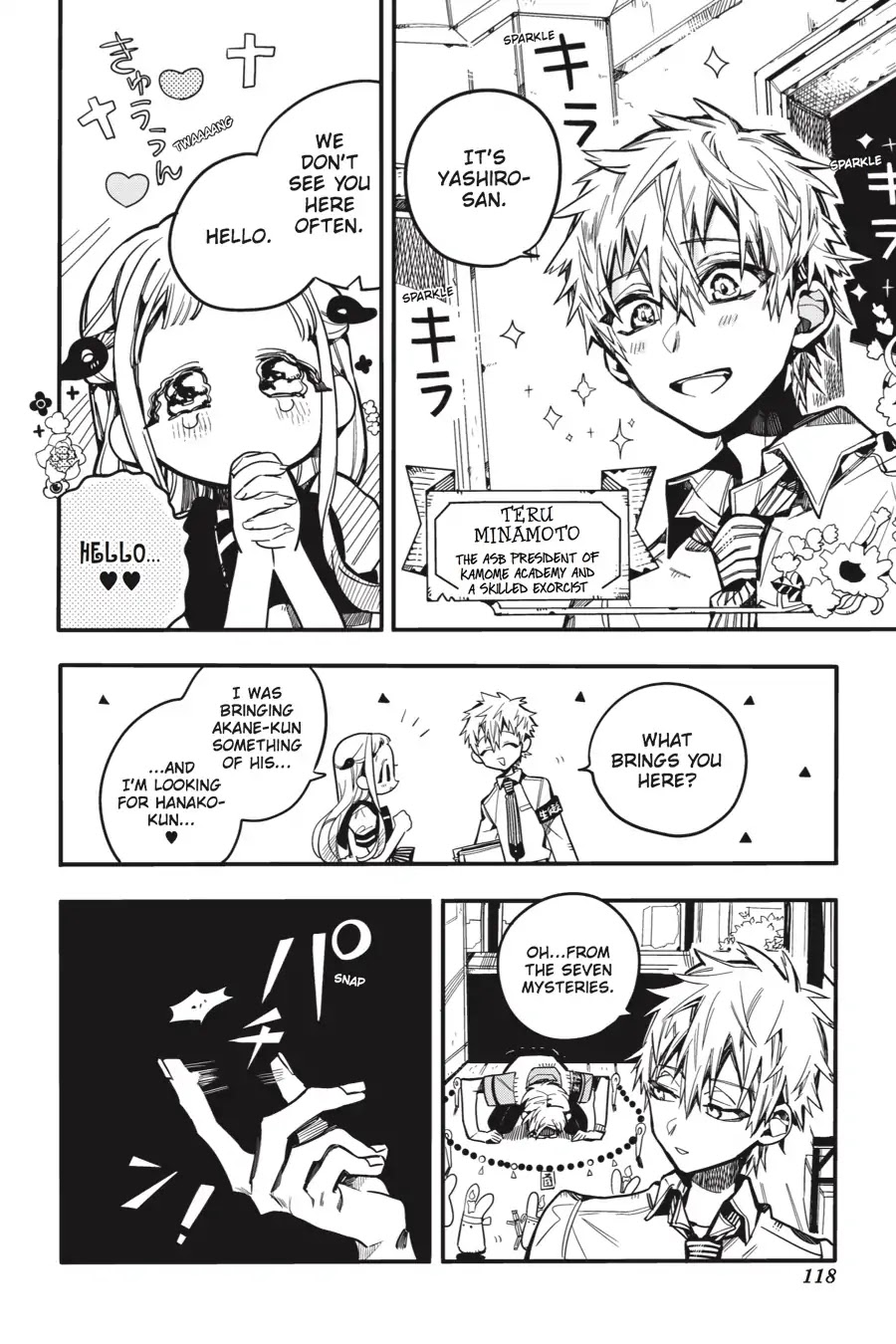 Jibaku Shounen Hanako-kun Chapter 29 page 14 - Chapter 29