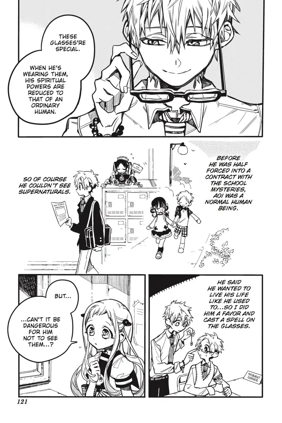 Jibaku Shounen Hanako-kun Chapter 29 page 17 - Chapter 29