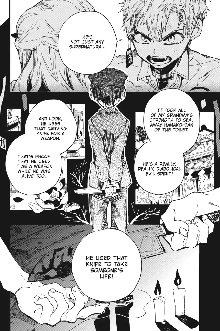 Jibaku Shounen Hanako-kun Chapter 3 page 12 - Chapter 3