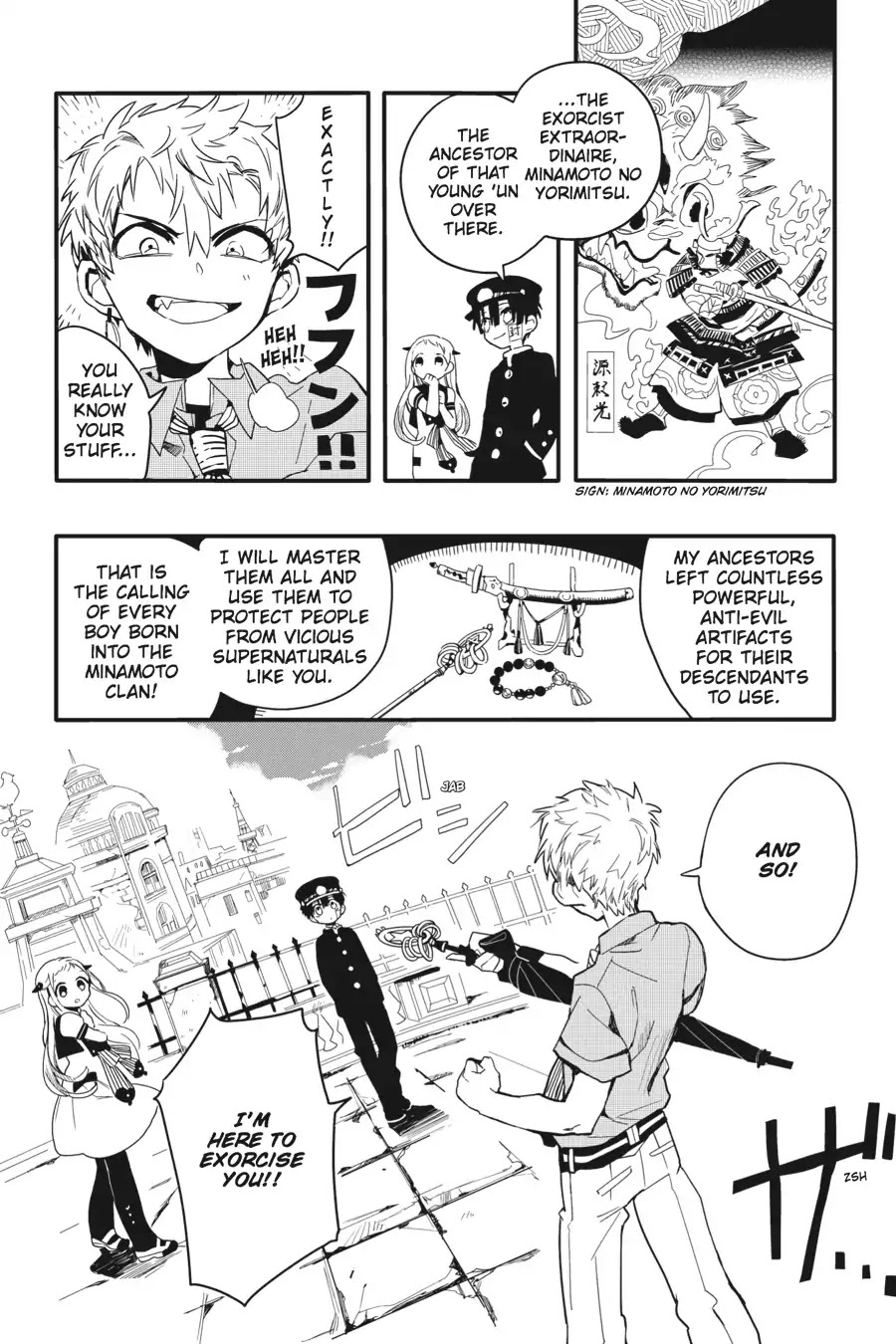 Jibaku Shounen Hanako-kun Chapter 3 page 6 - Chapter 3