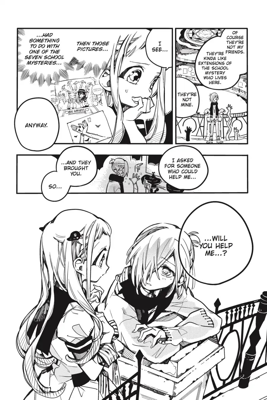Jibaku Shounen Hanako-kun Chapter 31 page 15 - Chapter 31