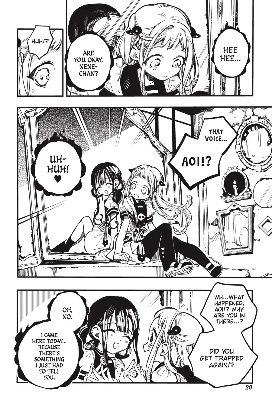 Jibaku Shounen Hanako-kun Chapter 31 page 21 - Chapter 31