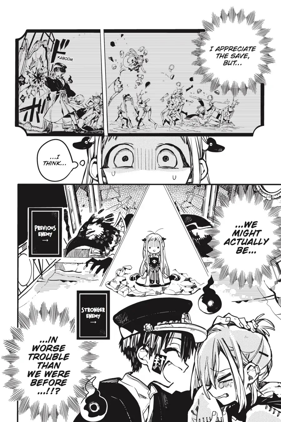 Jibaku Shounen Hanako-kun Chapter 32 page 34 - Chapter 32