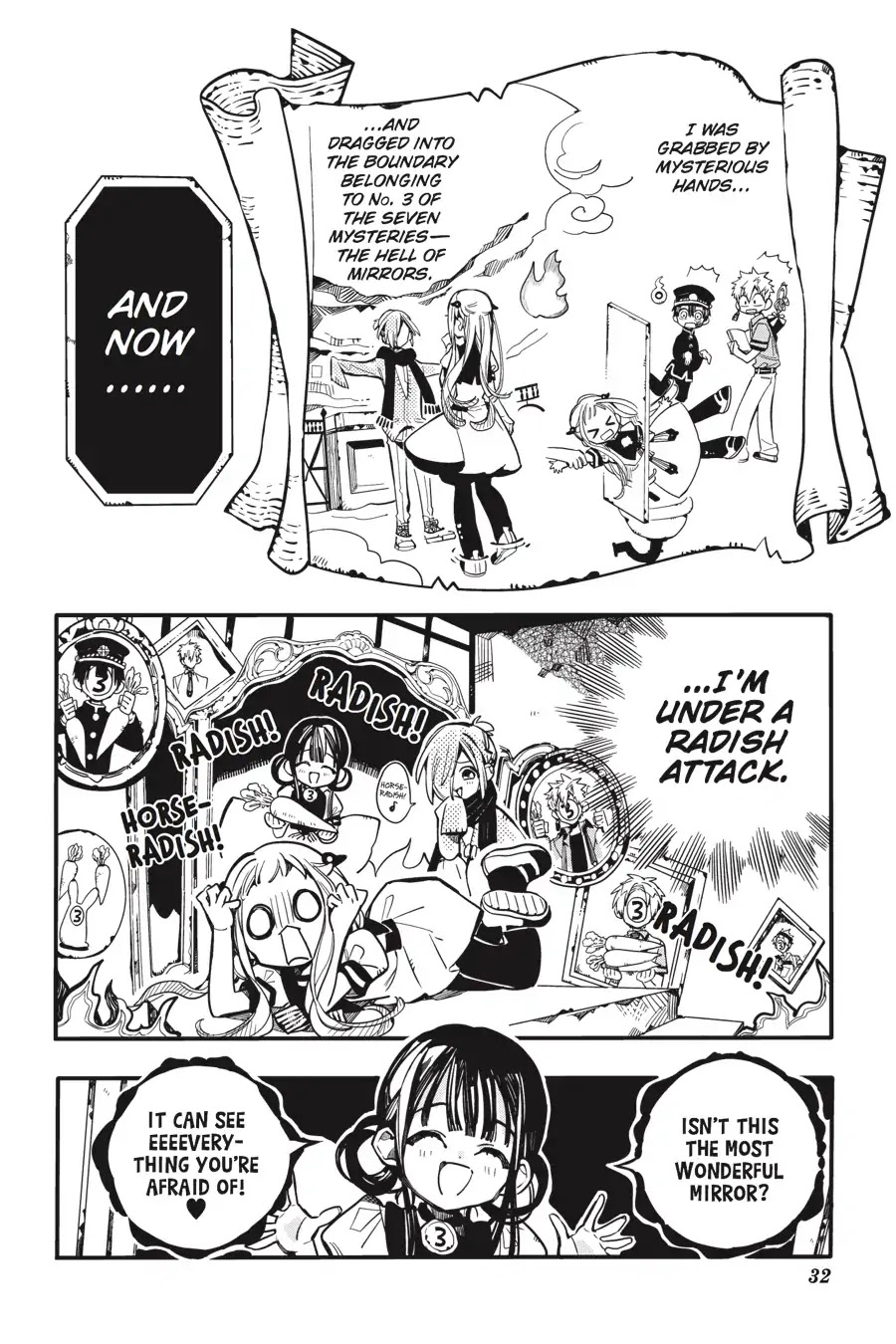 Jibaku Shounen Hanako-kun Chapter 32 page 4 - Chapter 32