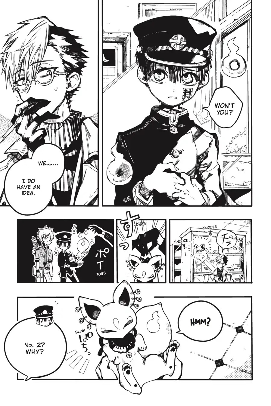 Jibaku Shounen Hanako-kun Chapter 33 page 7 - Chapter 33