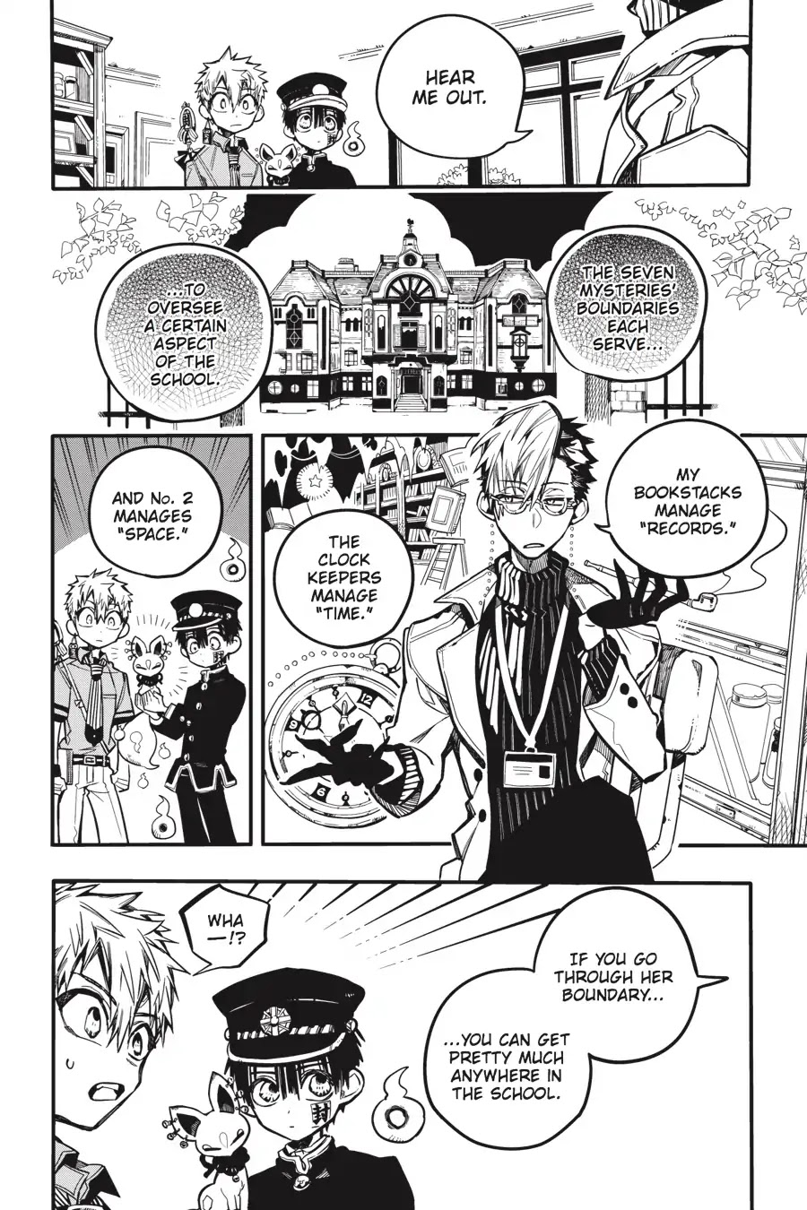 Jibaku Shounen Hanako-kun Chapter 33 page 8 - Chapter 33