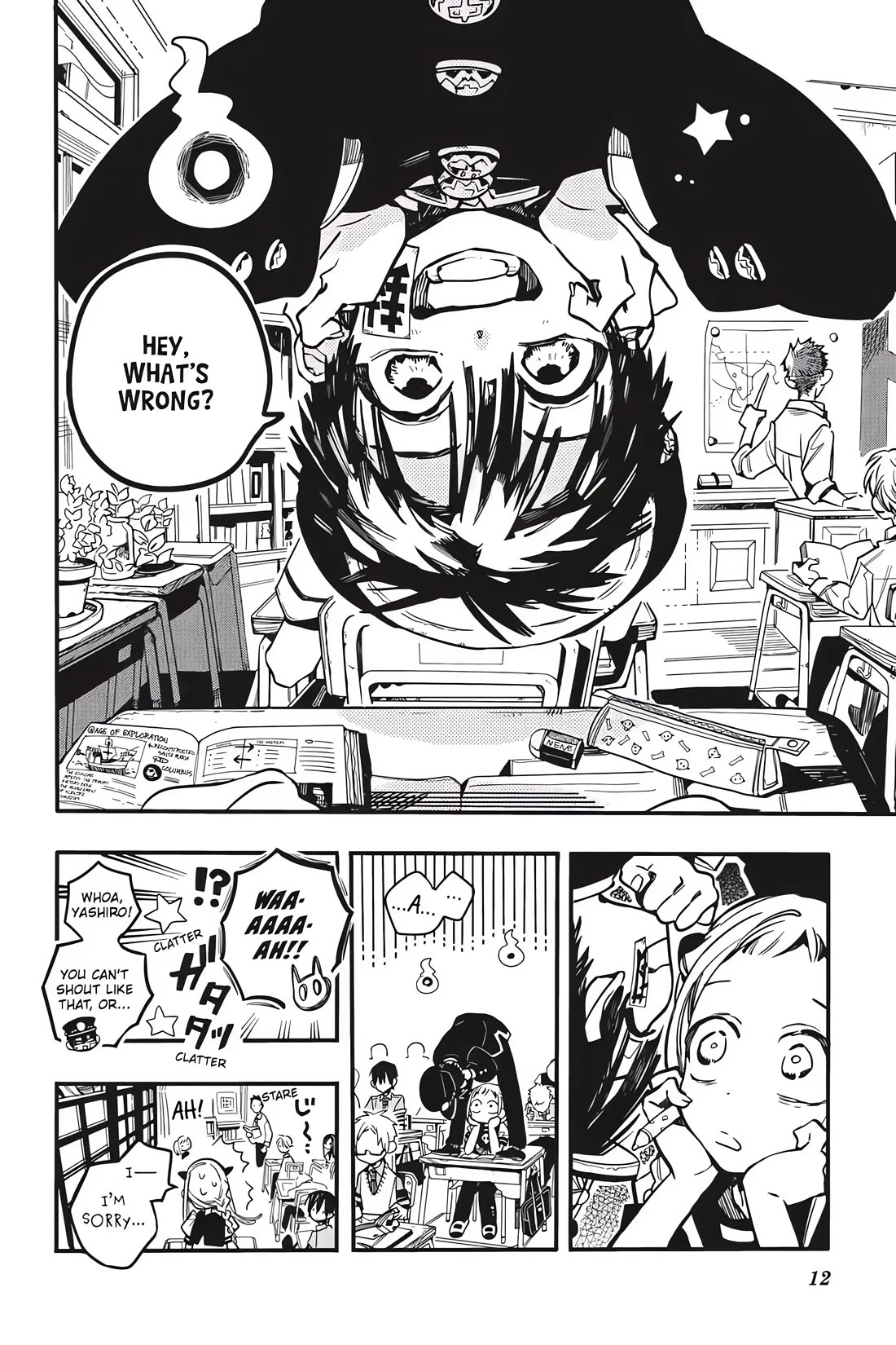 Jibaku Shounen Hanako-kun Chapter 36 page 10 - Chapter 36: Delivery